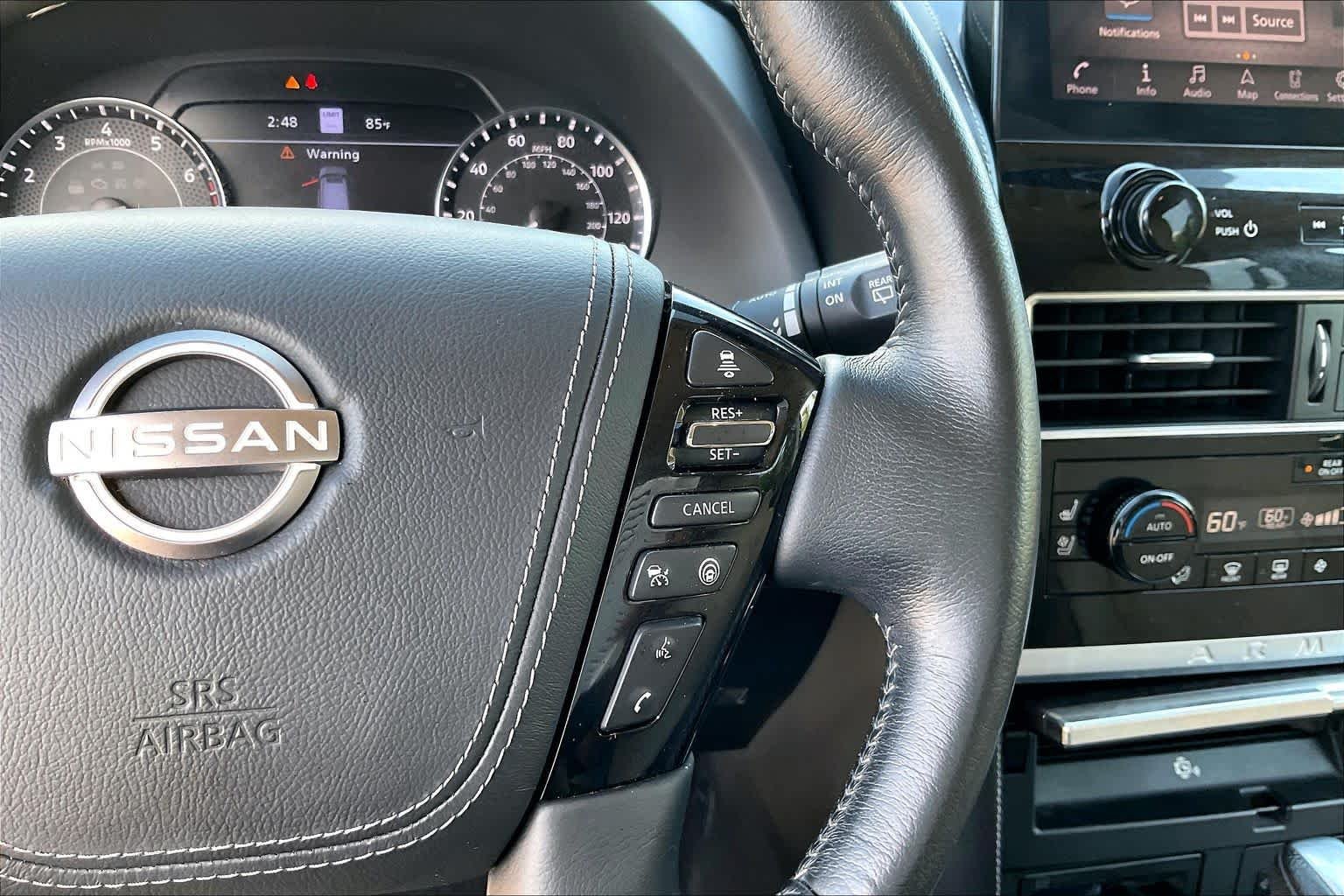 Used 2023 Super Black Nissan Platinum image 24