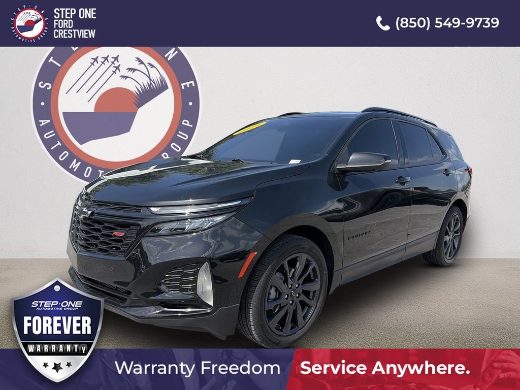 Used 2024 Mosaic Black Metallic Chevrolet RS image 1