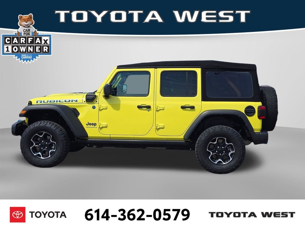 Used 2023 Yellow Jeep Rubicon 4xe image 10