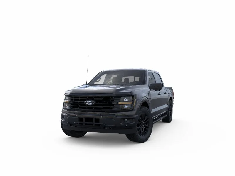 New 2026 Agate Black Metallic Ford XLT image 1