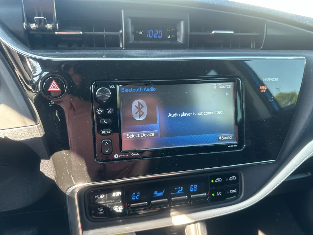 Used 2017 Electric Storm Blue Toyota Base (CVT) image 7
