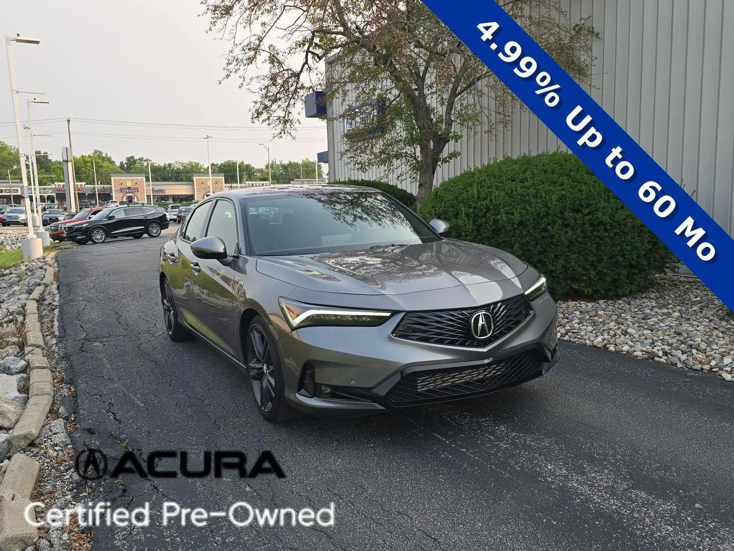 Certified Used 2024 Liquid Carbon Metallic Acura w/Tech w/A-SPEC image 1