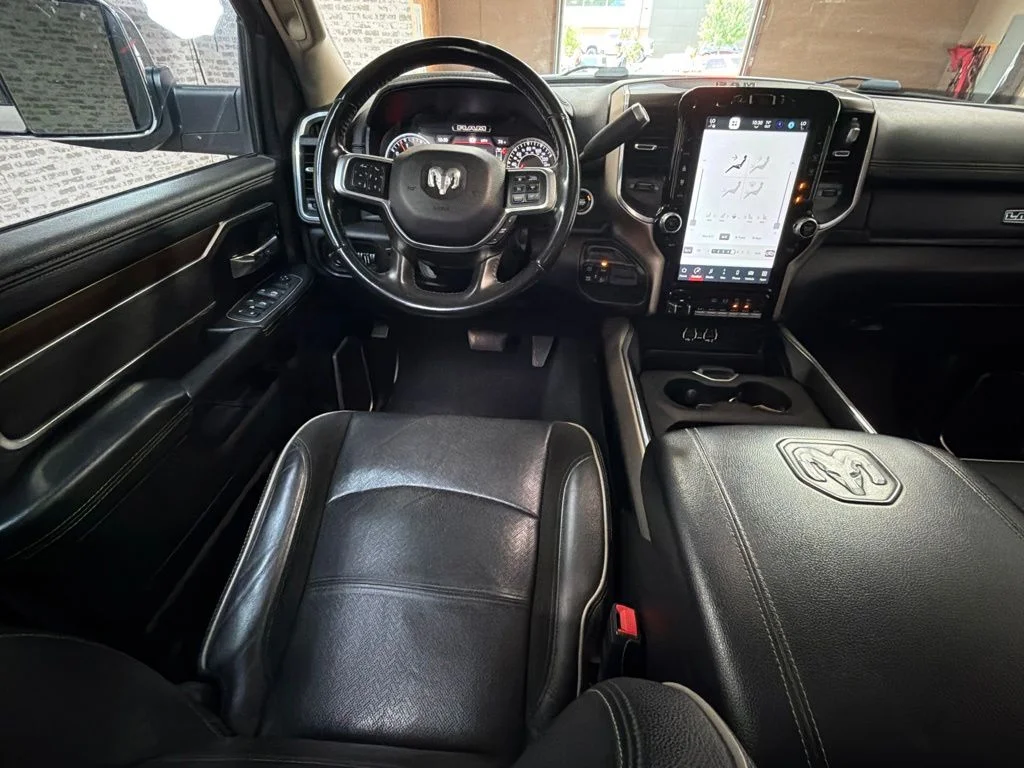 Used 2022 Bright White Clearcoat Ram Laramie image 16
