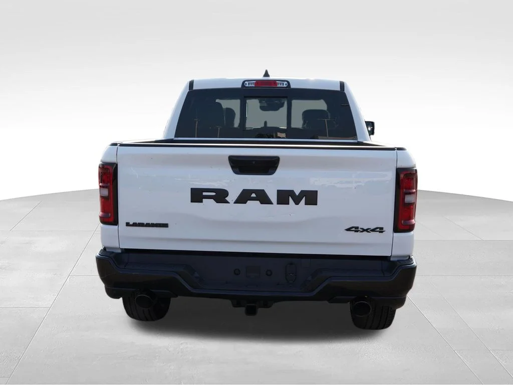 New 2026 Bright White Clear-Coat Exterior Paint RAM Laramie image 4