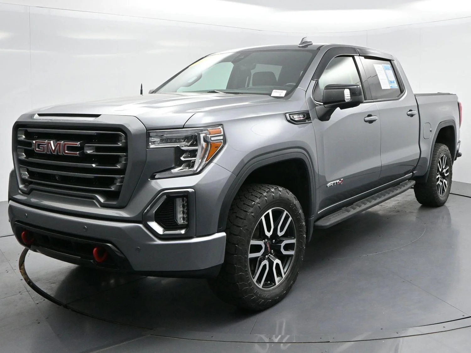 Used 2021 Satin Steel Metallic GMC AT4 image 3