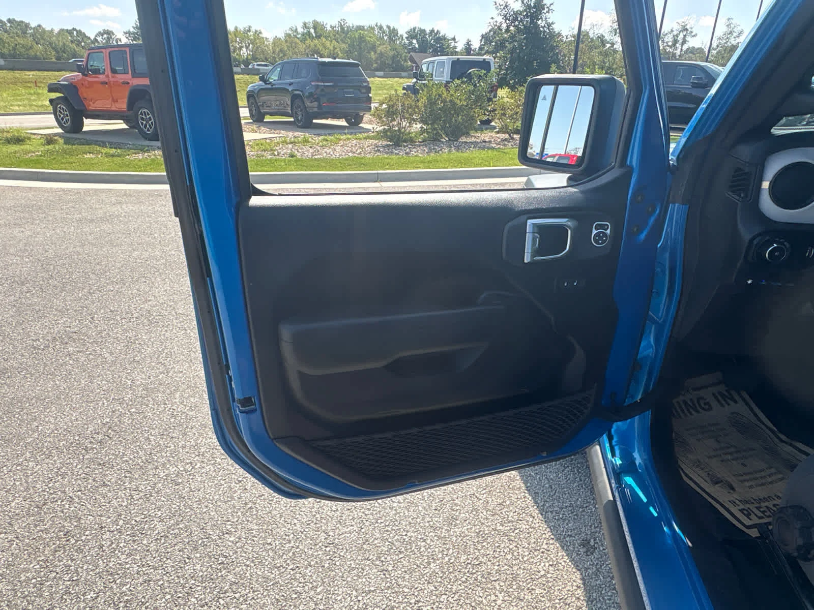 Used 2024 Hydro Blue Pearlcoat Jeep Willys image 19