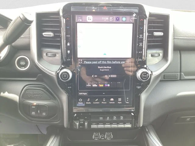 New 2026 Ceramic Gray Clearcoat Ram LARAMIE CREW CAB 4X4 6