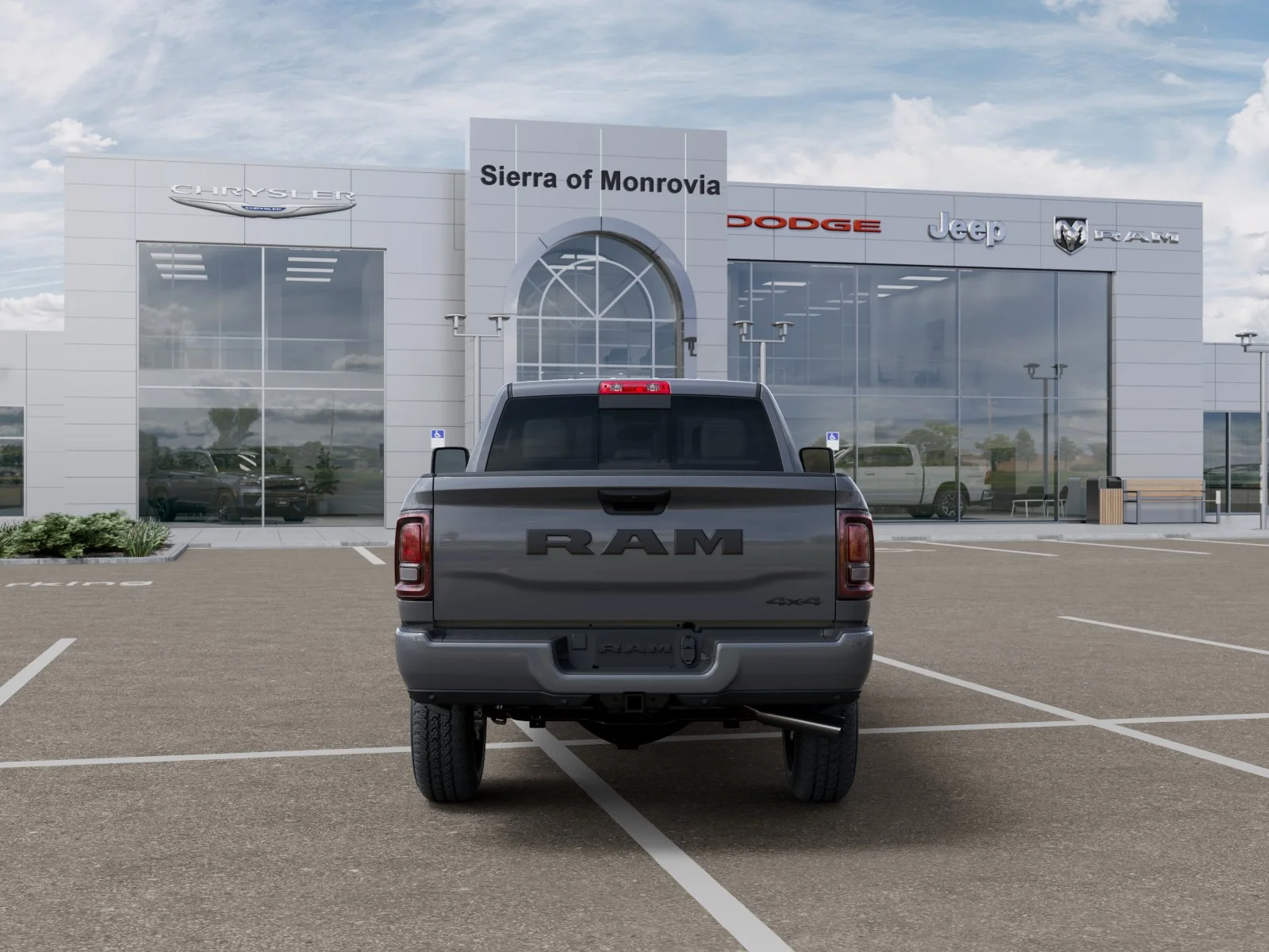 New 2026 Ceramic Gray Clear-Coat Exterior Paint RAM Tradesman image 33
