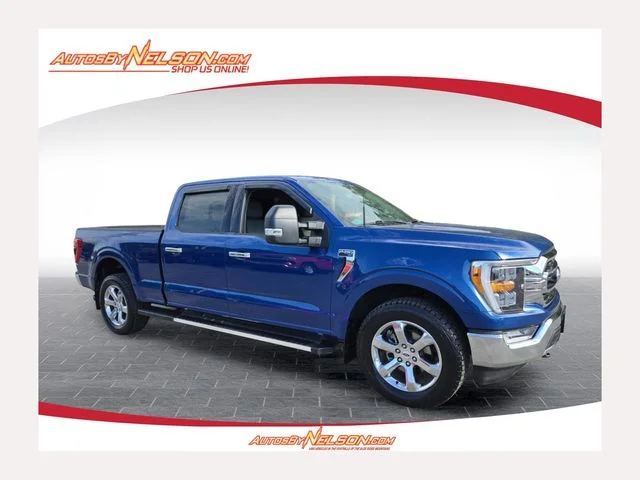 Used 2022 Blue Ford XLT image 1