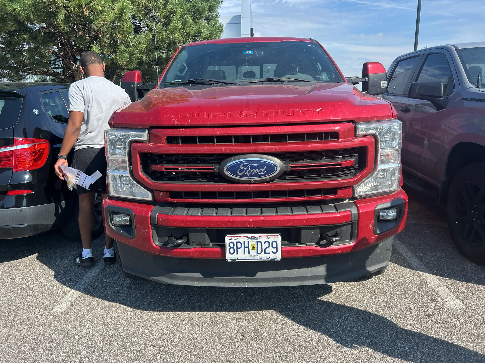 Used 2022 Rapid Red Metallic Tinted Clearcoat Ford LARIAT image 7