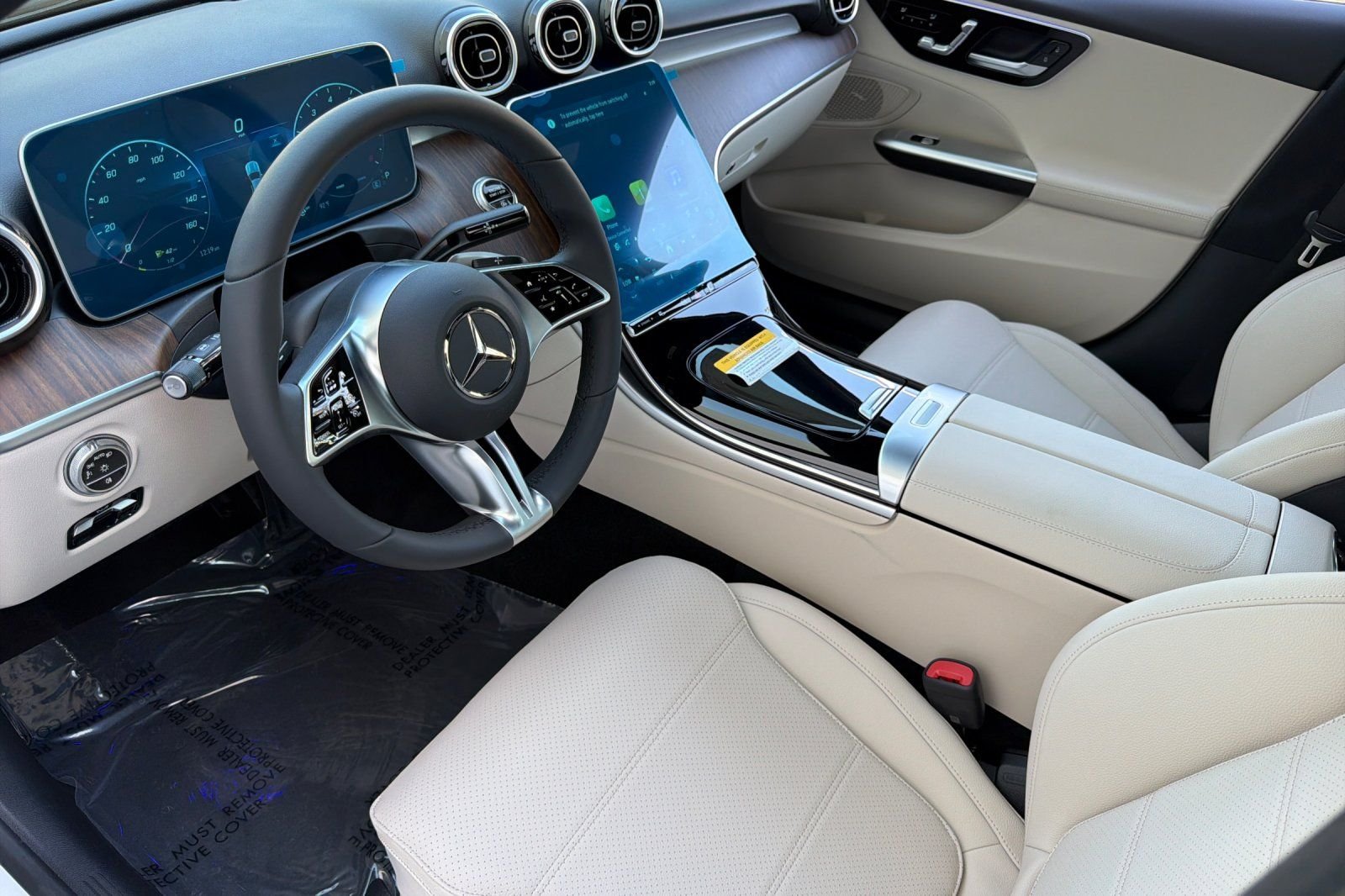 New 2026 Polar White Mercedes-Benz C 300 image 14