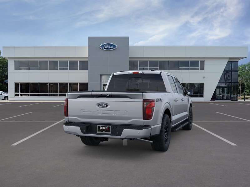 New 2026 Iconic Silver Metallic Ford XLT image 8