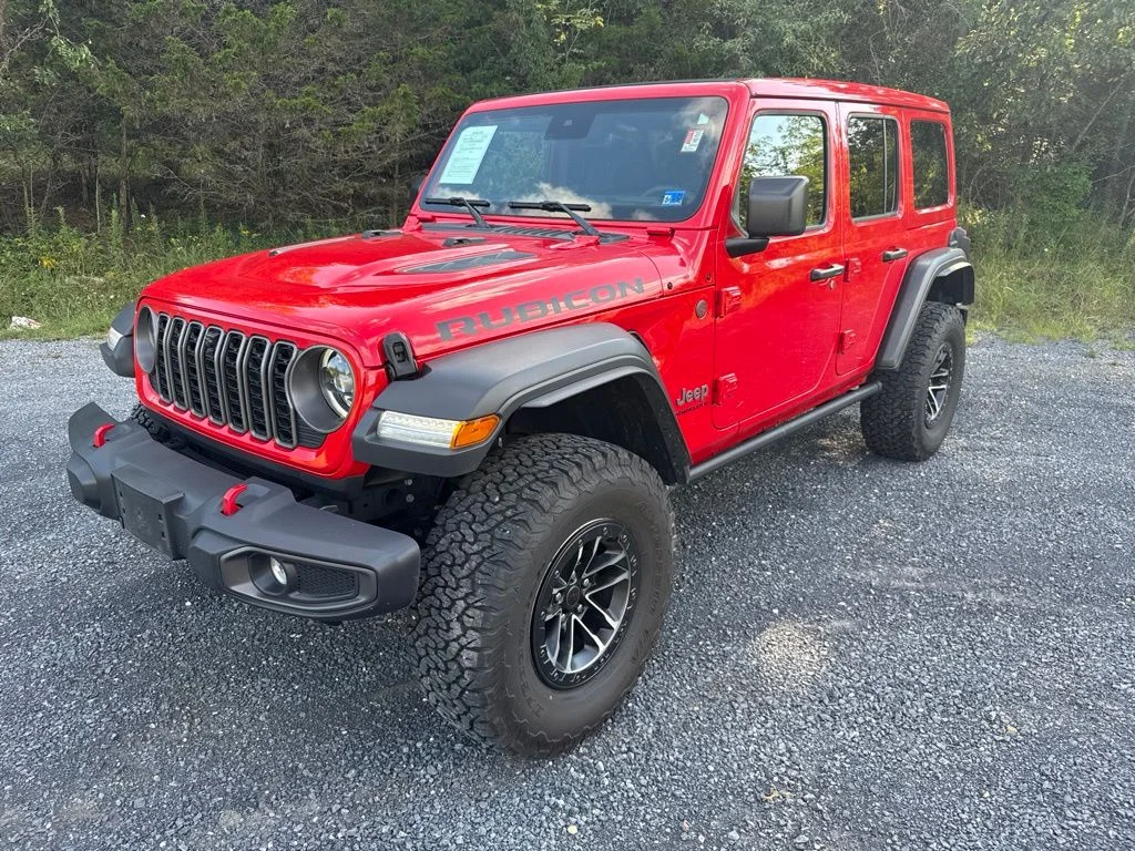 Used 2025 Red Jeep Rubicon image 2
