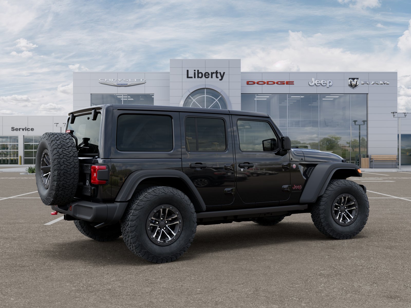 New 2026 Black Clear-Coat Exterior Paint Jeep Rubicon image 33