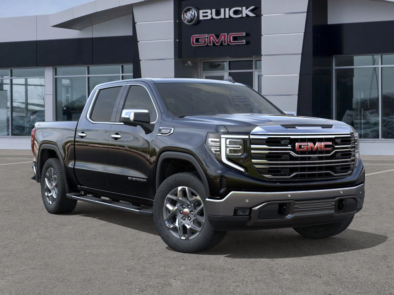 New 2026 Onyx Black GMC SLT image 7