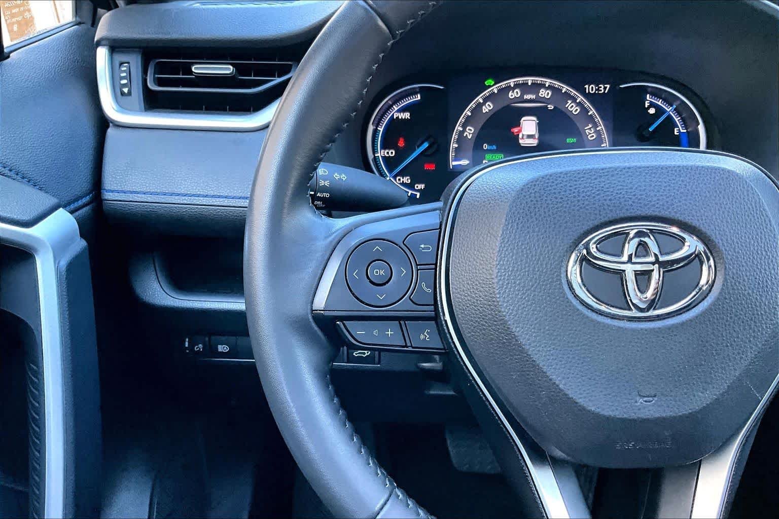 Used 2023 Silver Sky Metallic/Midnight Black Metallic Toyota Hybrid XSE image 24