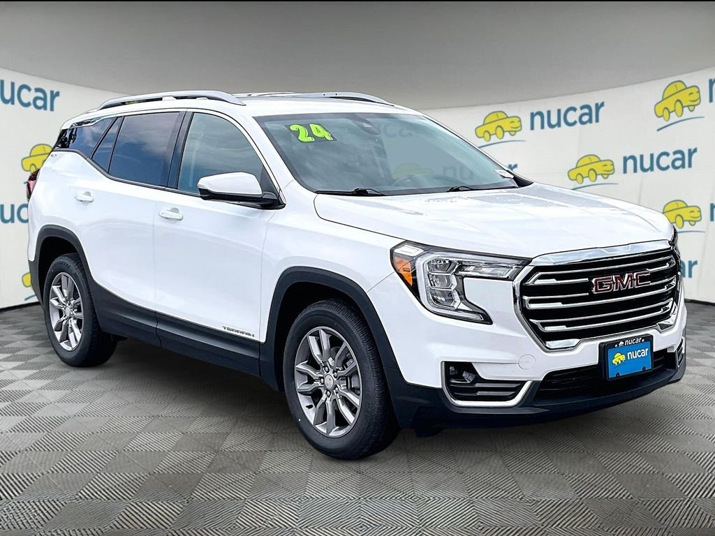 Used 2024 Summit White GMC SLT image 1