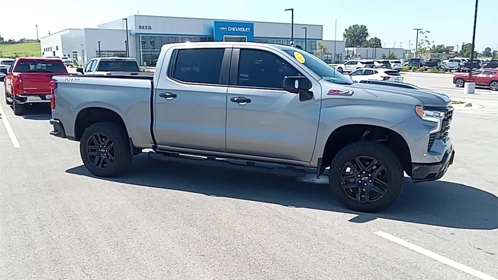 Certified 2025 Chevrolet Silverado 1500 LT Trail Boss with VIN 3GCUKFEL6SG112298 for sale in Kansas City
