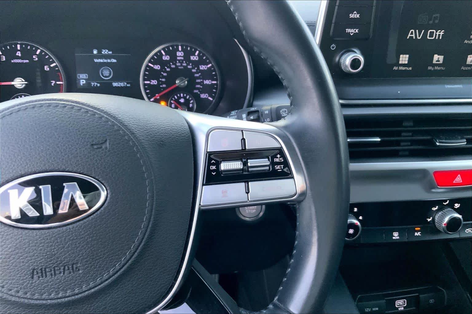 Used 2020 Ebony Black Kia LX image 24