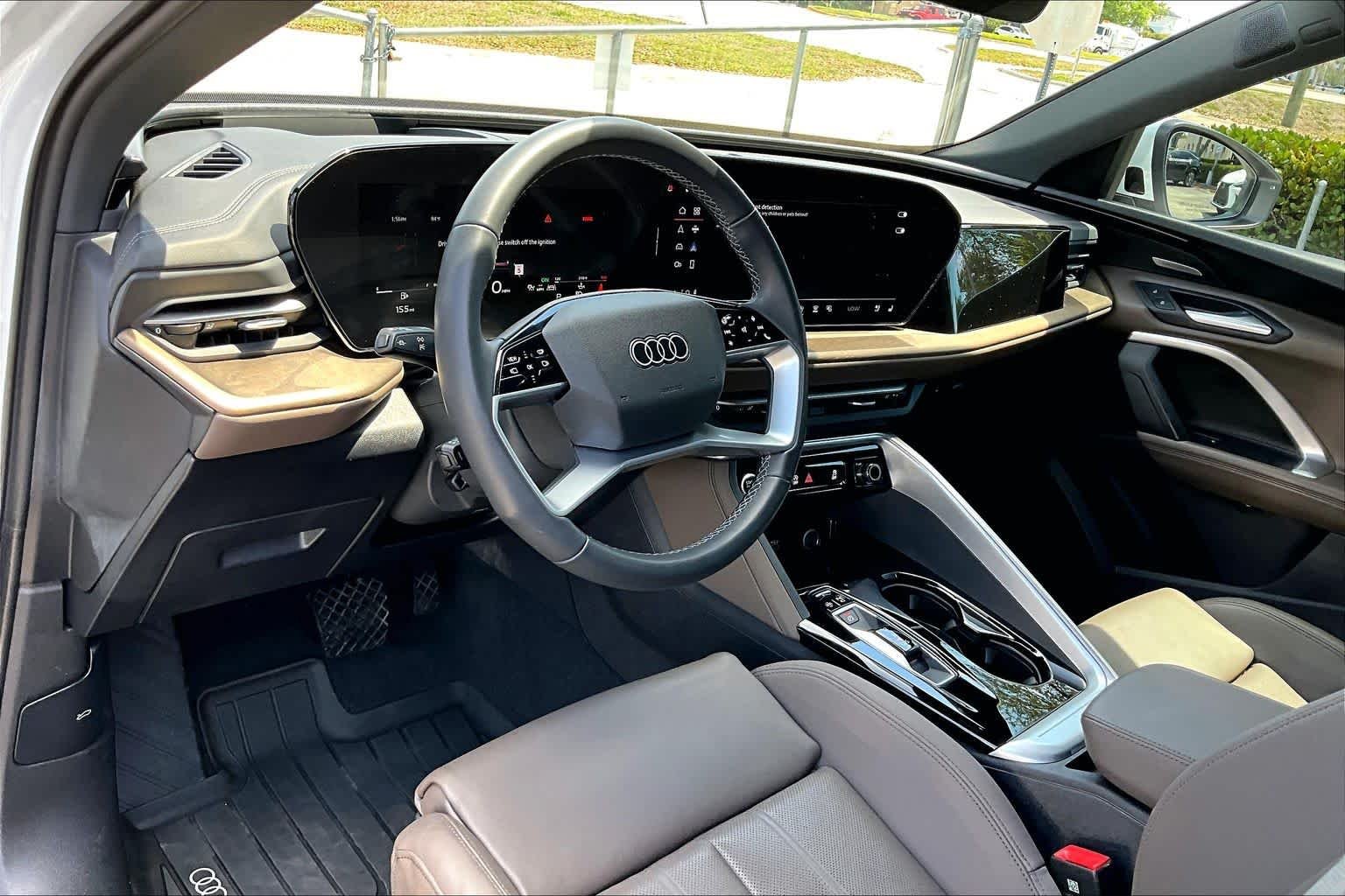 Used 2025 Glacier White Metallic Audi Premium Plus image 29