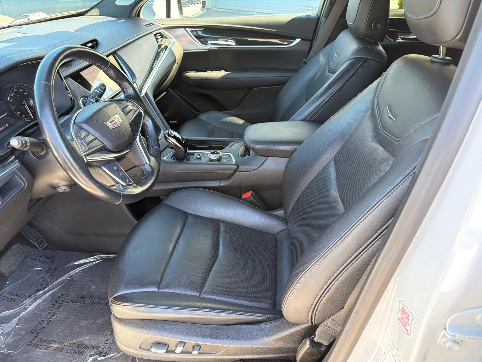 Used 2023 Crystal White Tricoat Cadillac AWD Premium Luxury image 8