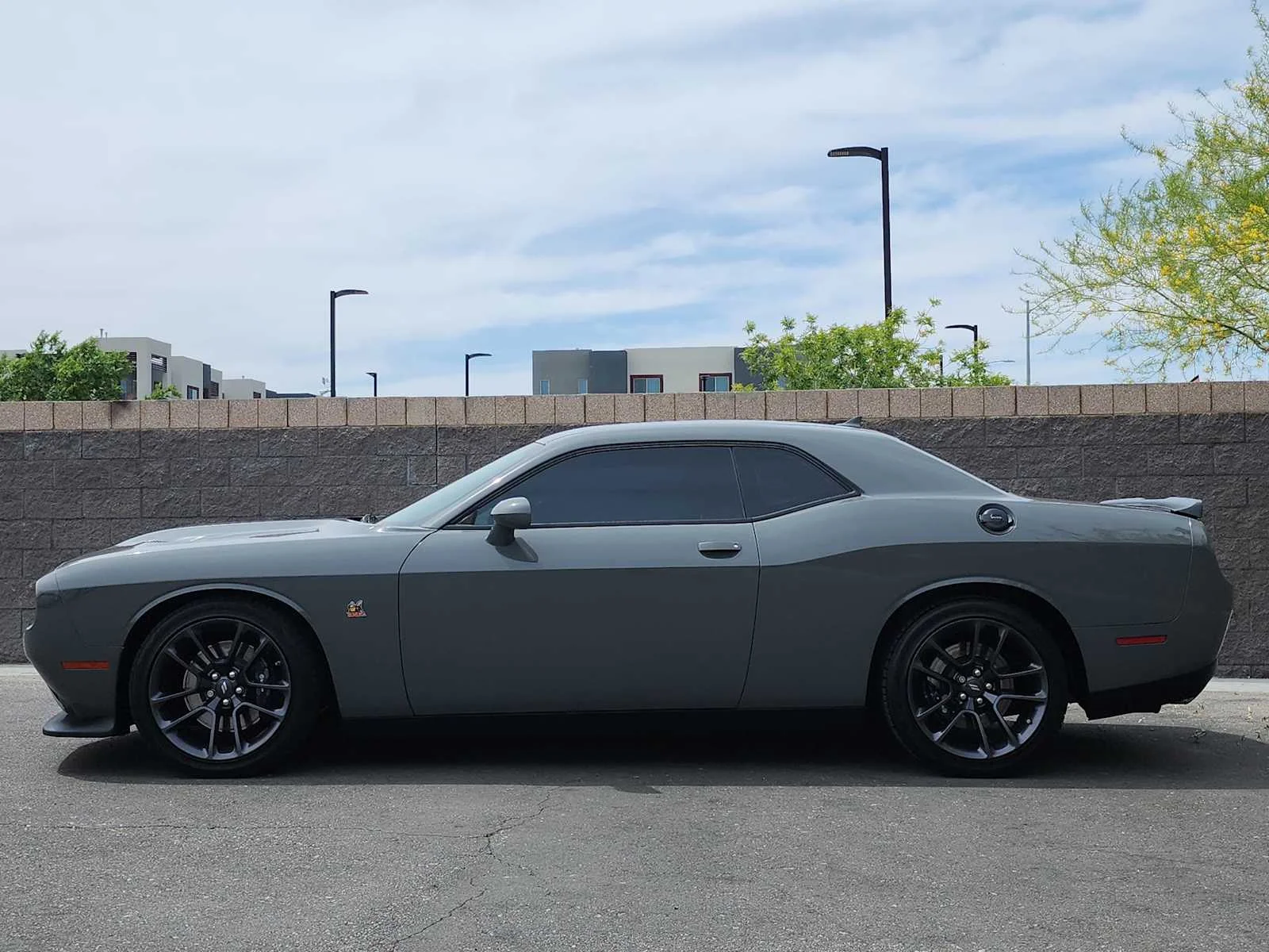 Used 2023 Destroyer Gray Clearcoat Dodge R/T Scat Pack image 6