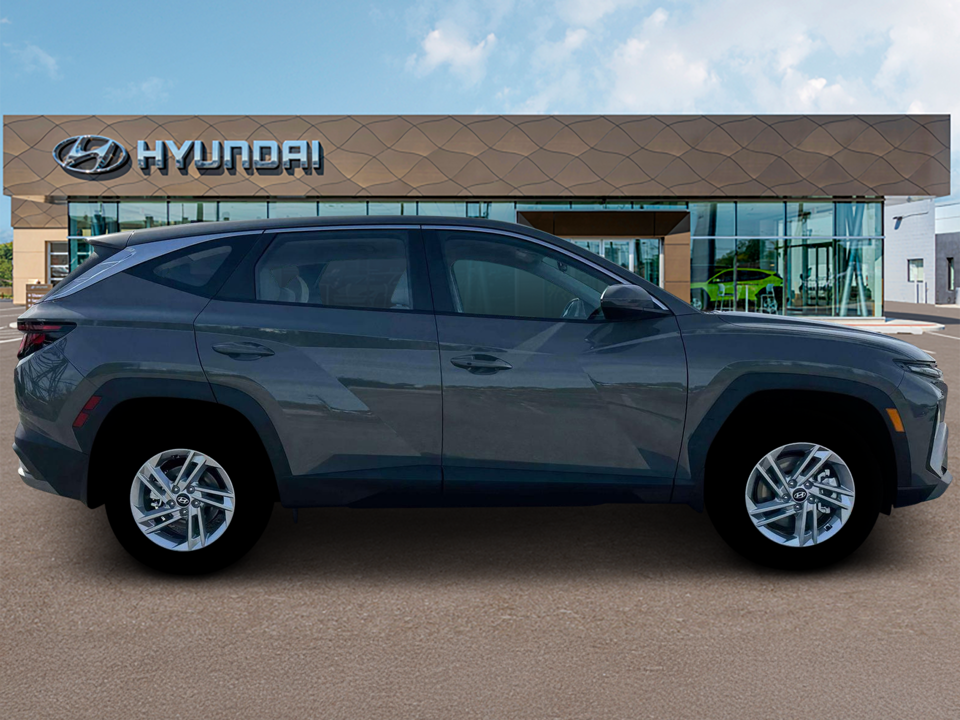 New 2026 Hampton Gray Hyundai SE AWD image 9
