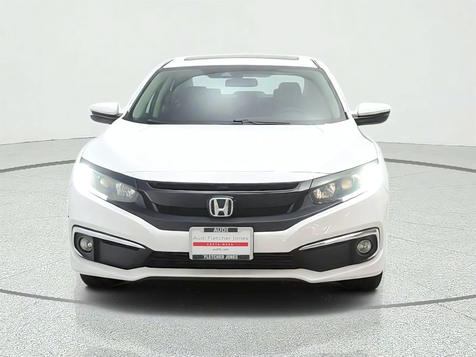 Used 2019 Platinum White Pearl Honda EX CVT image 2
