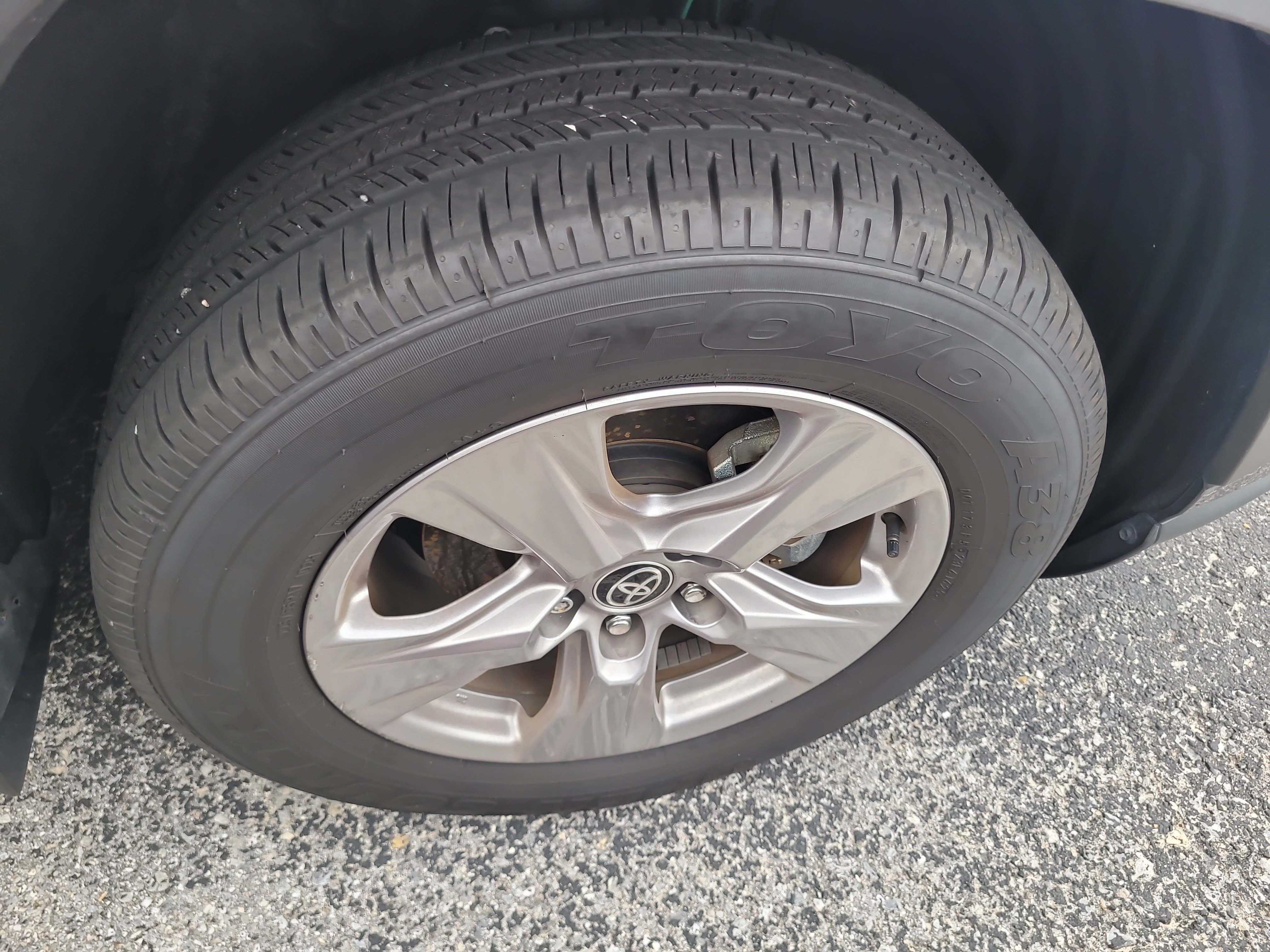 Used 2025 Magnetic Gray Metallic Toyota XLE image 8