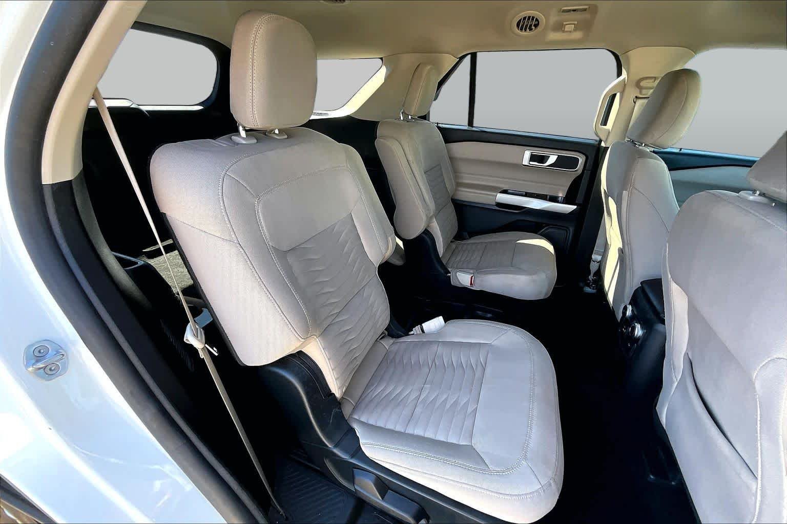 Used 2021 Star White Metallic Tri-Coat Ford XLT image 20