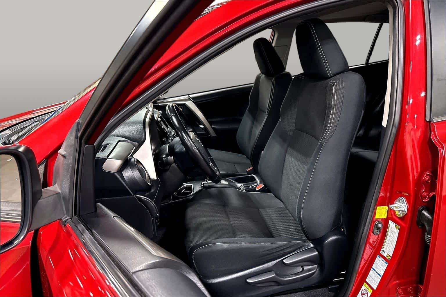 Used 2017 Barcelona Red Metallic Toyota XLE image 7