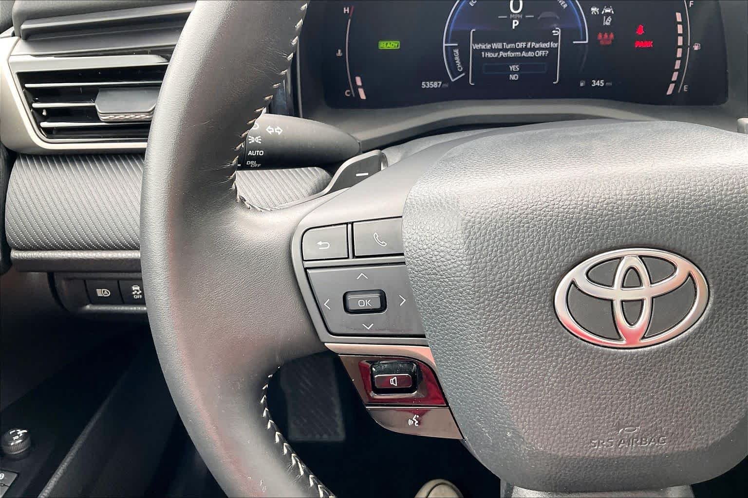 Used 2025 Reservoir Blue Toyota SE image 23