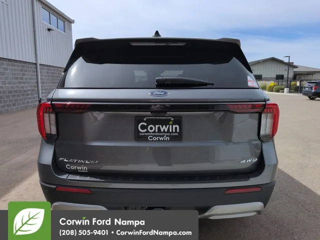 New 2026 Carbonized Gray Metallic Ford Platinum image 4