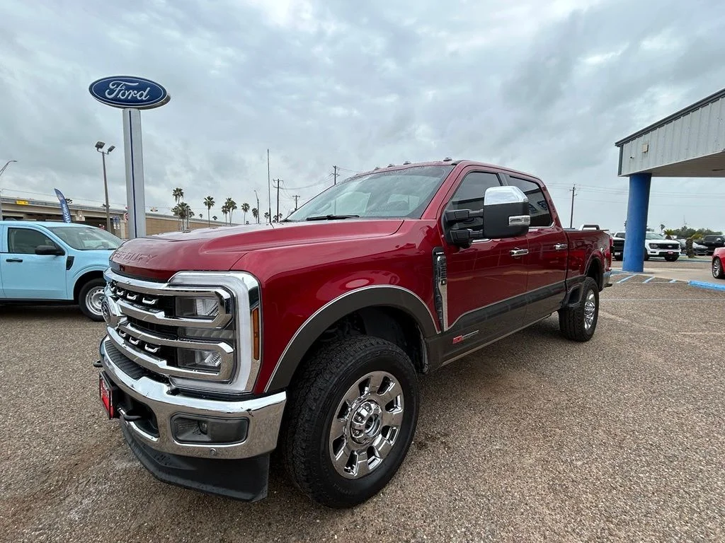 Used 2025 Red Ford Lariat image 3