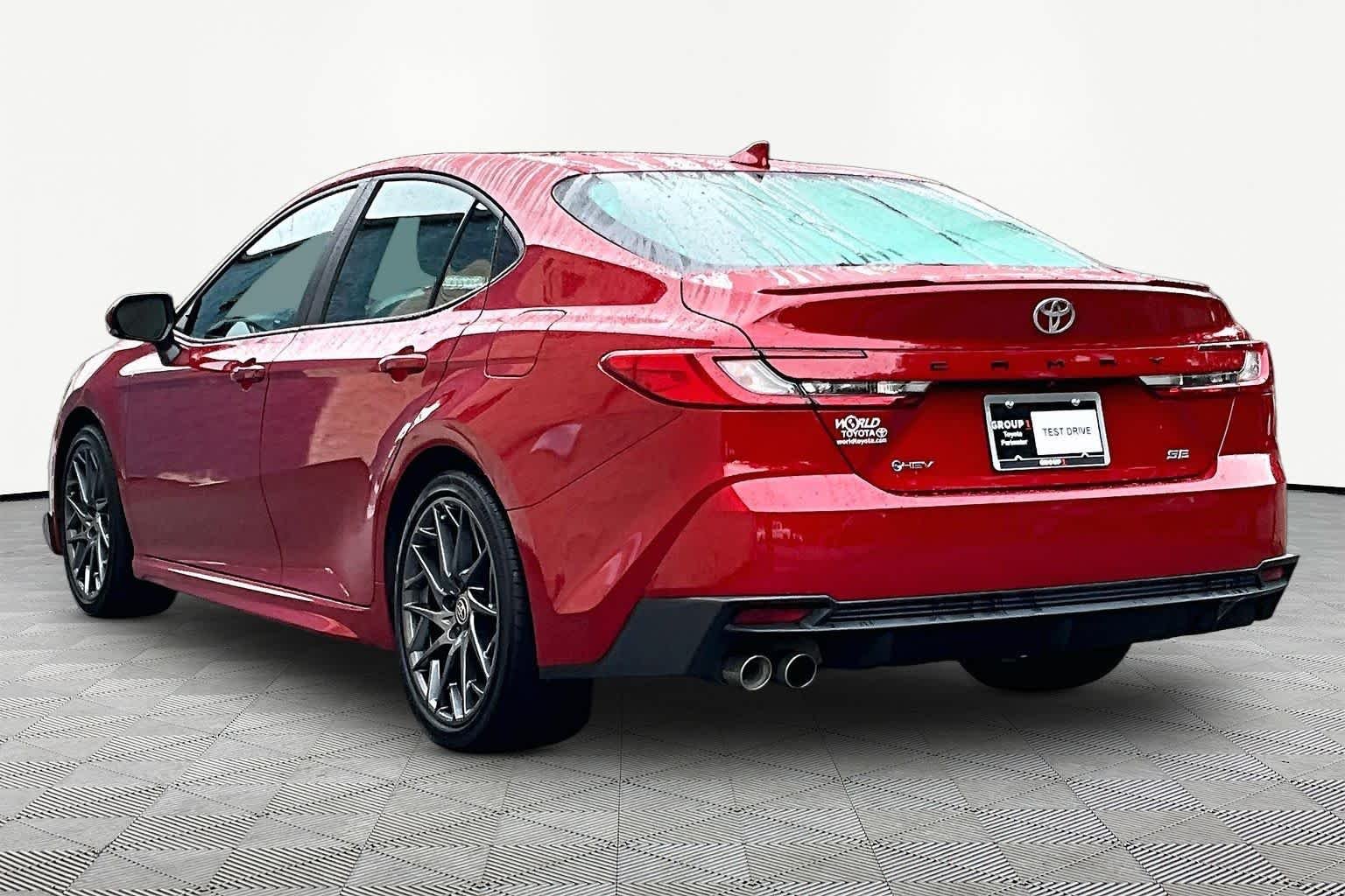 Used 2025 Supersonic Red Toyota SE image 12