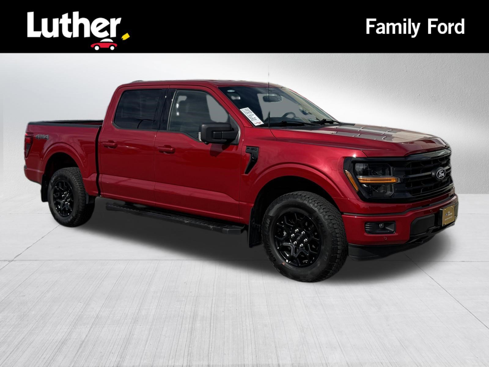 Certified Used 2024 Rapid Red Metallic Tinted Clearcoat Ford XLT image 1