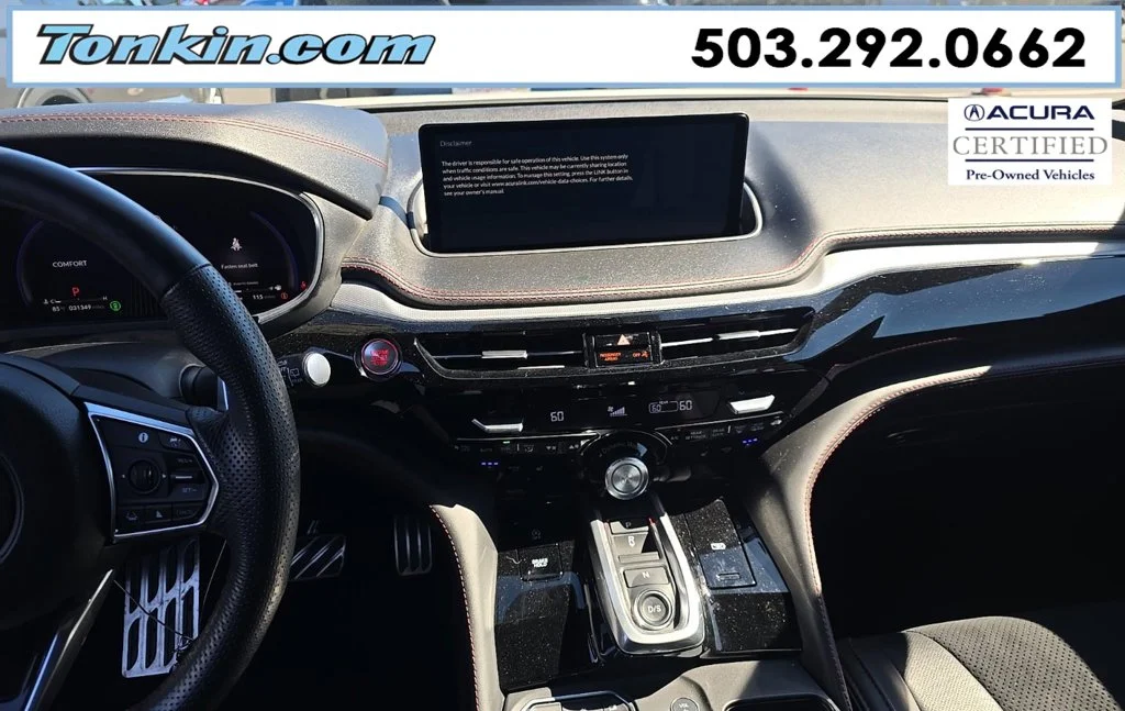 Certified Used 2024 Platinum White Pearl Acura A-Spec SH-AWD image 9