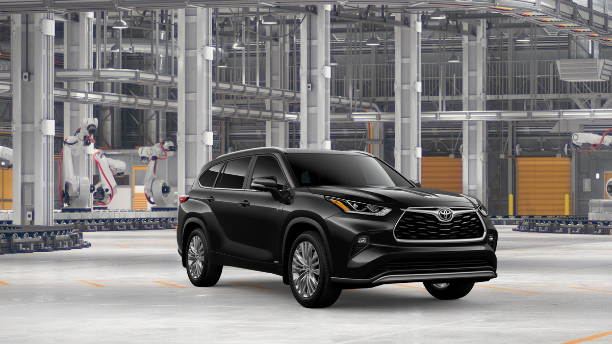 New 2026 Midnight Black Metallic Toyota Hybrid Platinum image 15