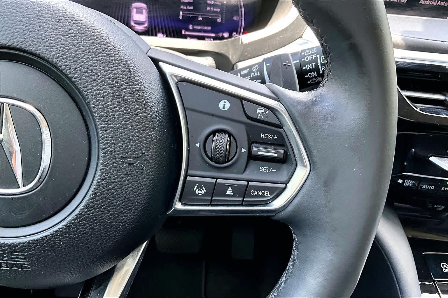 Used 2024 Liquid Carbon Metallic Acura w/Technology Package image 23