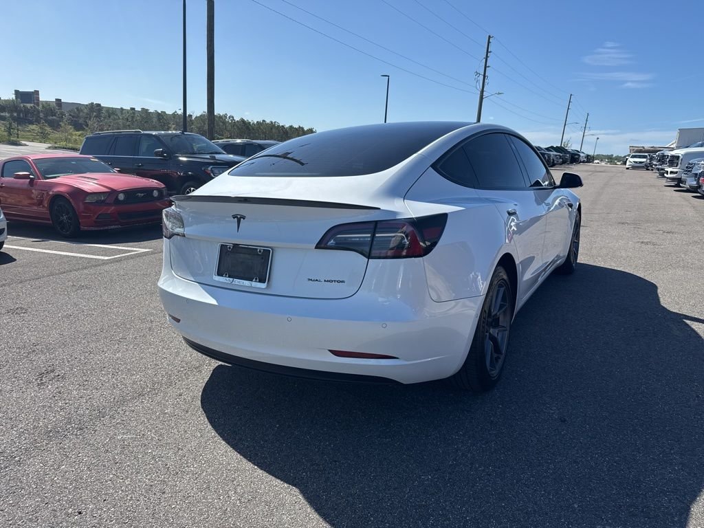 Used 2022 Tesla Model 3 Long Range with VIN 5YJ3E1EBXNF252278 for sale in Clermont, FL