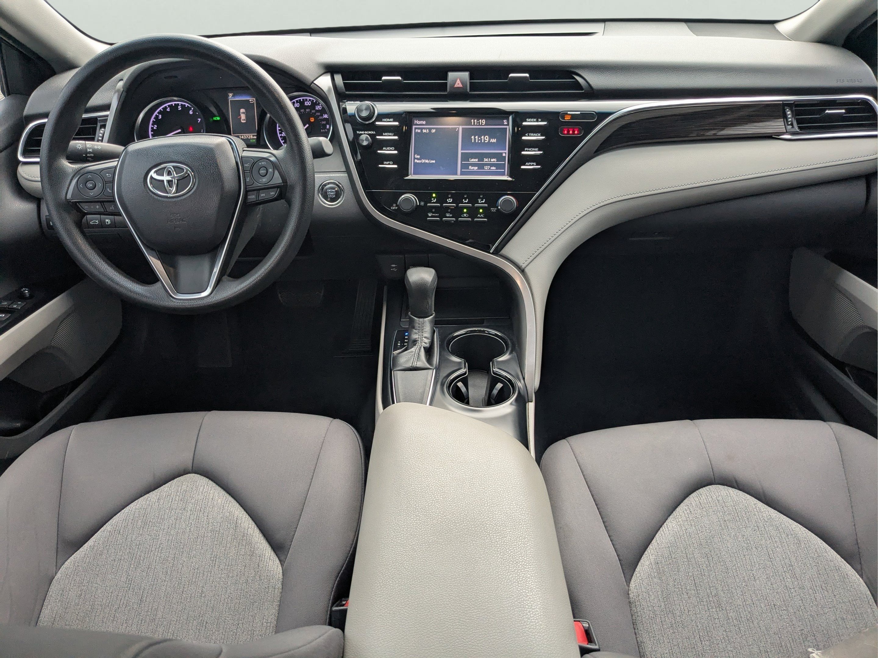 Used 2018 Predawn Gray Mica Toyota LE image 11