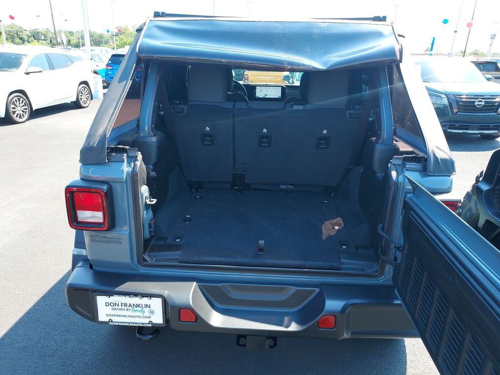 Used 2024 Gray Jeep Sport image 28