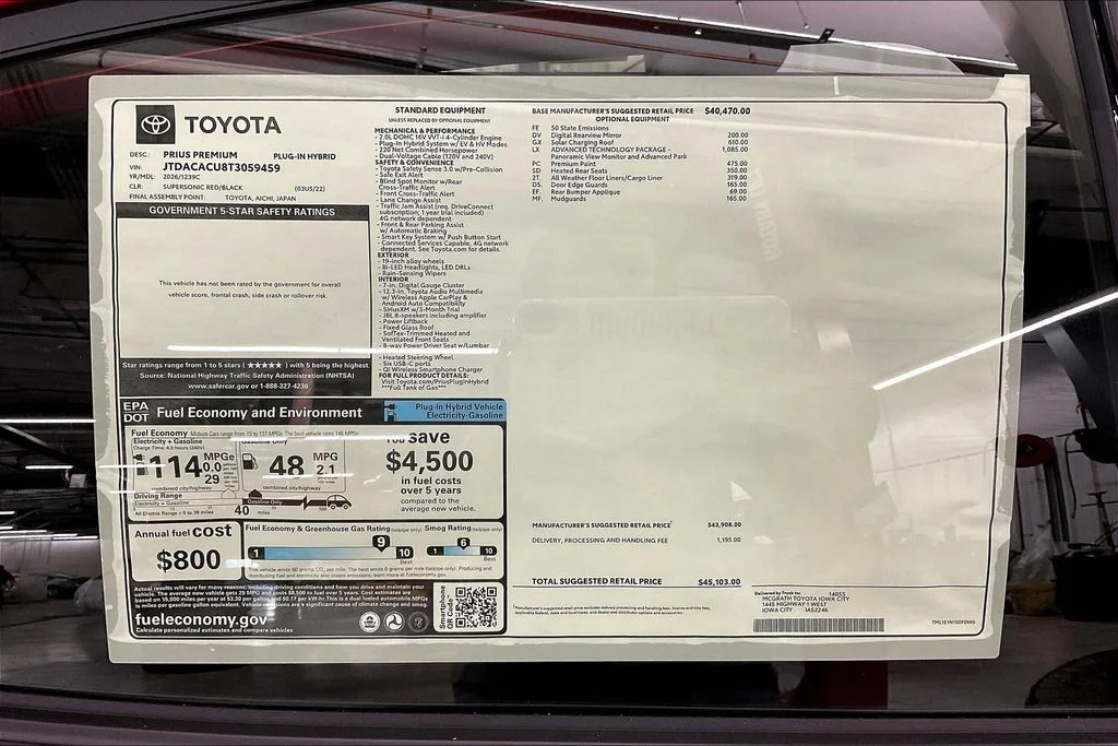 New 2026 Supersonic Red <sup>1</sup> Toyota  XSE Premium image 17