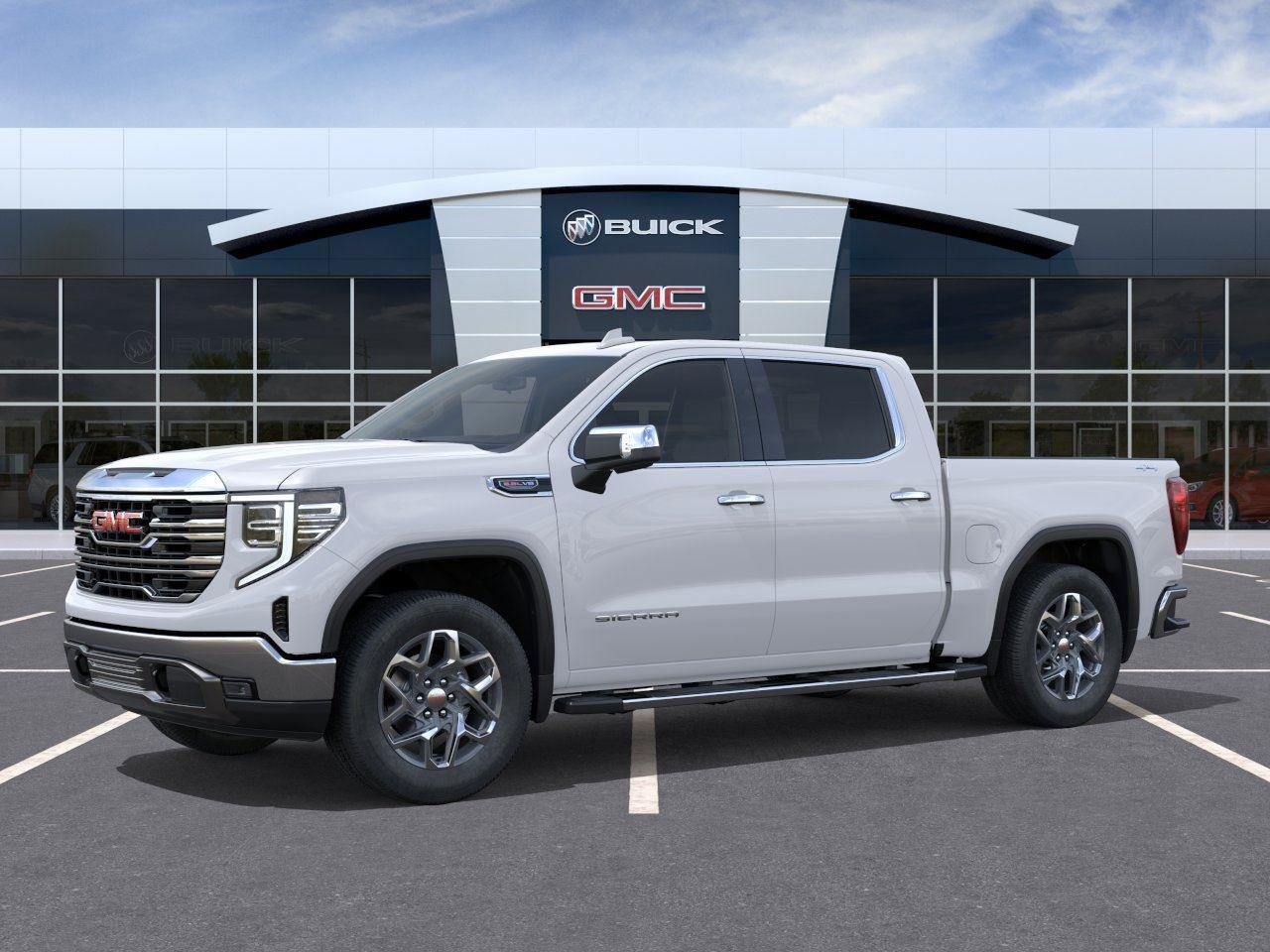 New 2026 Summit White GMC SLT image 2
