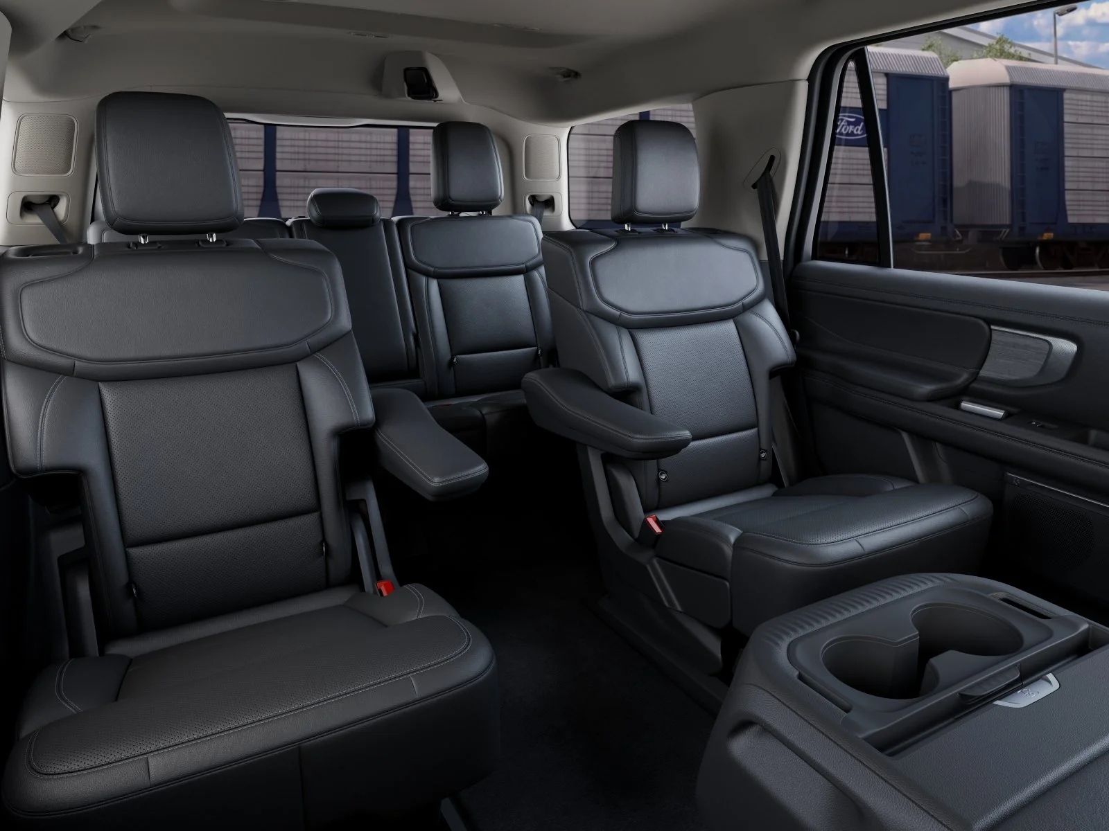 New 2027 Star White Metallic Tri-Coat Ford Platinum image 11