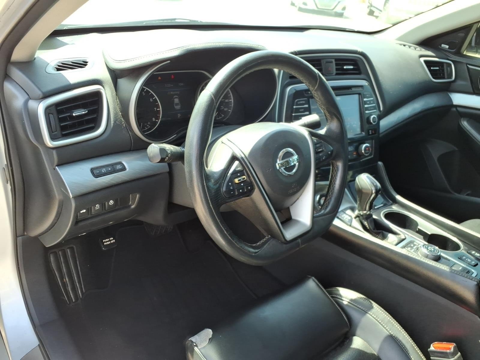 2017 Nissan Maxima SL White at Delta Auto Alliance