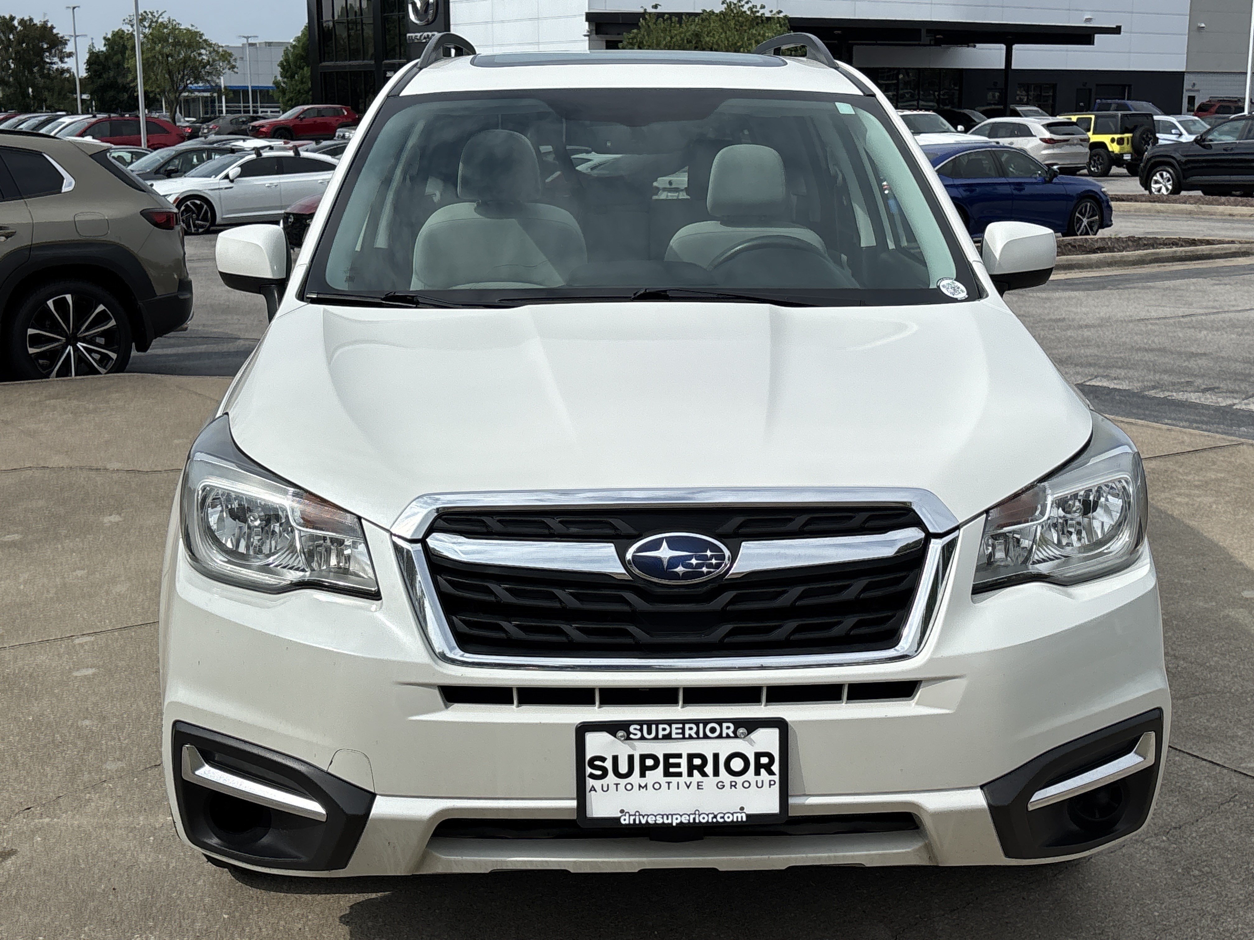 Used 2017 Crystal White Pearl Subaru 2.5i Premium AWD image 12