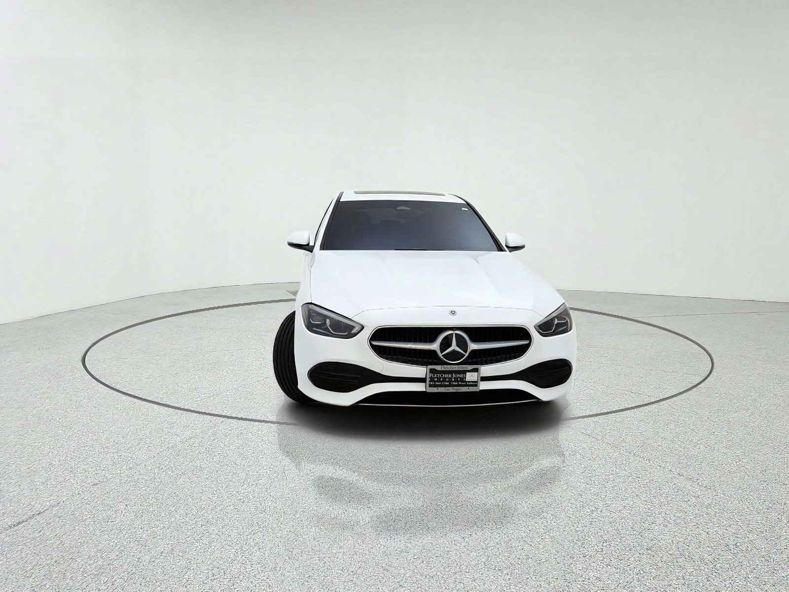 Used 2022 Polar White Mercedes-Benz C 300 image 3