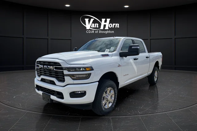 New 2025 Bright White Clearcoat RAM Big Horn image 45