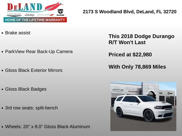 Used 2018 White Dodge R/T image 12